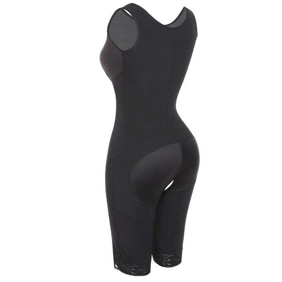 Superfit Fajas High Compression Bodysuit Figure Sculpting Tummy Tuck Support - Picture 7 of 10
